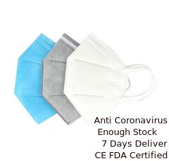 중국 Earloop를 가진 Foldable 3D 인공호흡기 보호 입 가면 FFP2 방진 가면 협력 업체