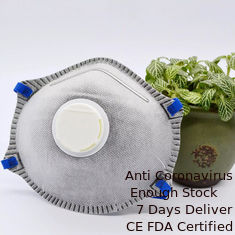 중국 Earloop 유형 FFP2 처분할 수 있는 가면, Breathable Valved 먼지 가면 협력 업체