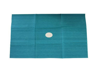 개복술 처분할 수 있는 외과는 75x80 Cm 파란 색깔 종이 물자를 주름잡아 드리웁니다 협력 업체