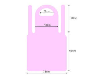 증거 Eco 산성 친절한 처분할 수 있는 앞치마 편리한 보편적인 크기 LDPE HDPE CPE 협력 업체